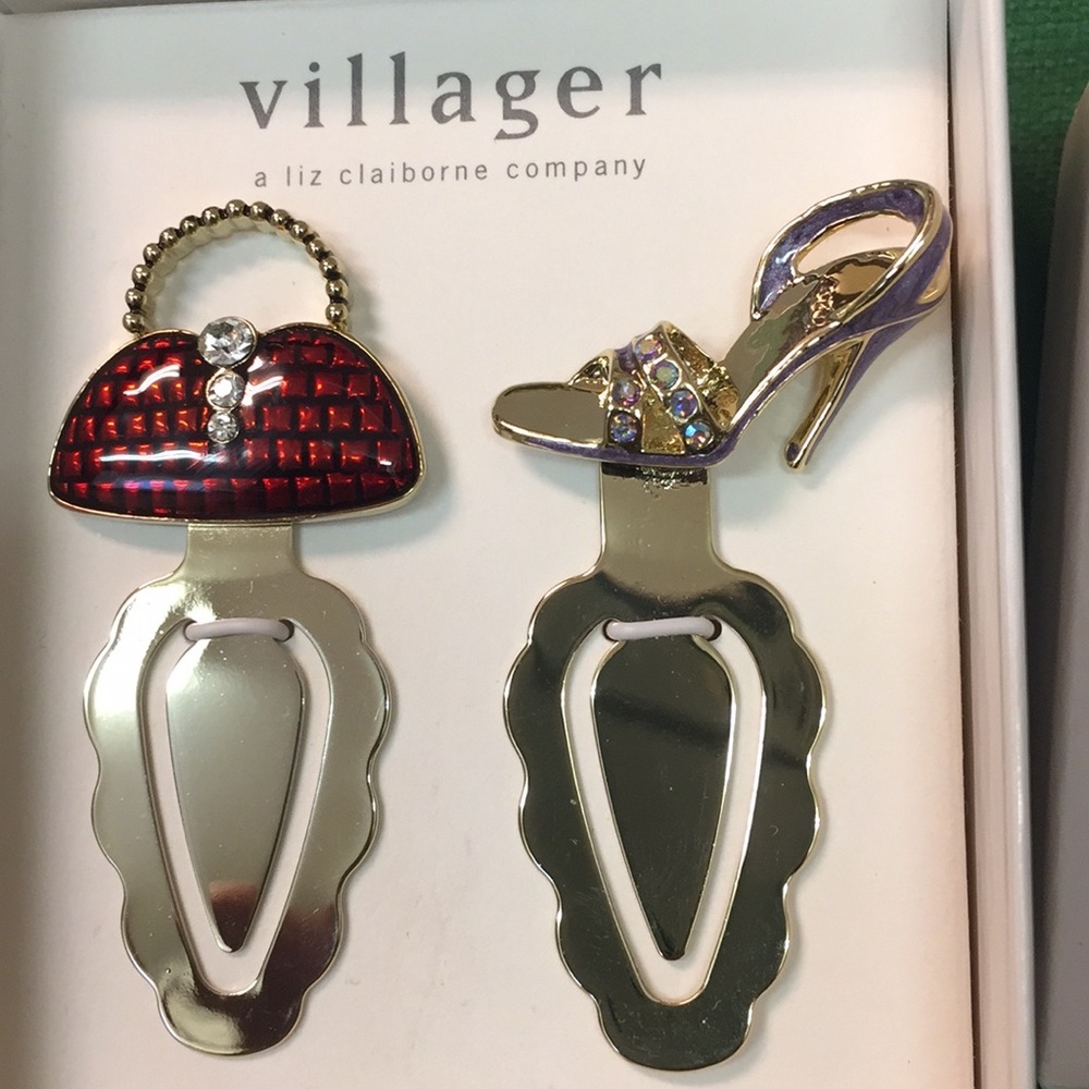 Purse & Shoe Bookmark Set 5/$25